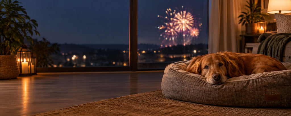 Silvester mit Hund