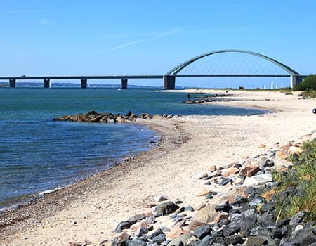 Fehmarnsundbrücke die Fehmarnsundbrücke