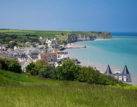 Landschaft in der Normandie