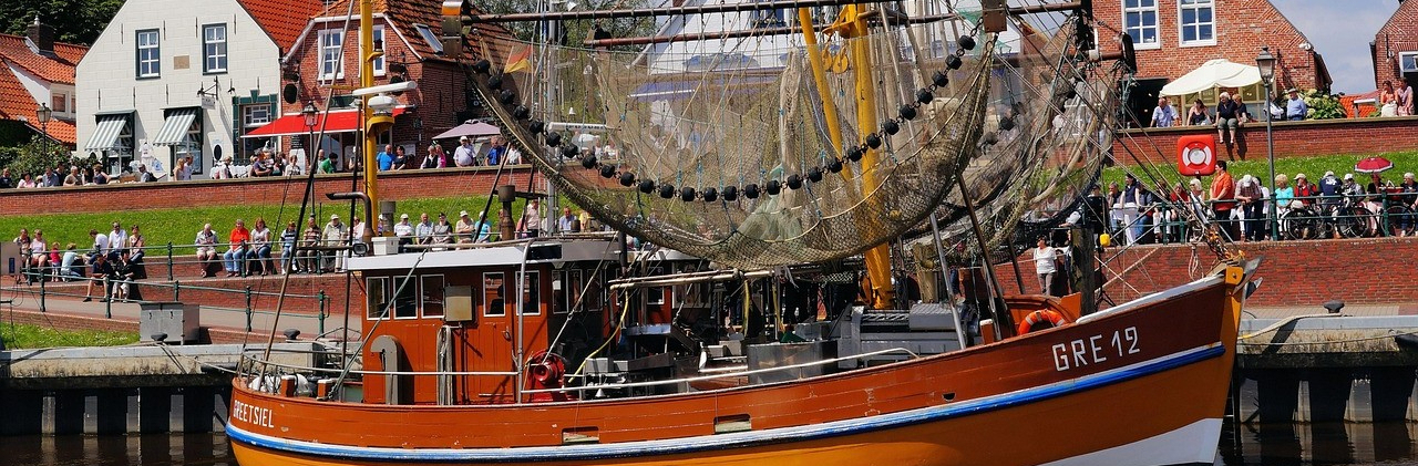 Kutter im Hafen Greetsiel