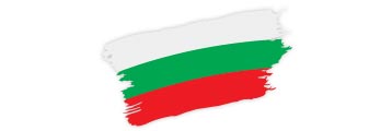 Flagge Bulgarien
