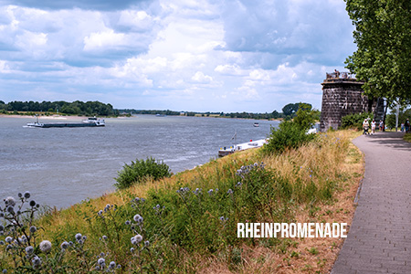 Wesel Rheinpromenade