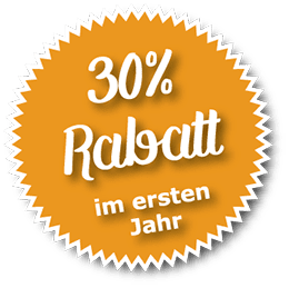 30 Prozent Rabatt