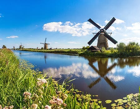 Windmühlen von Kinderdijk